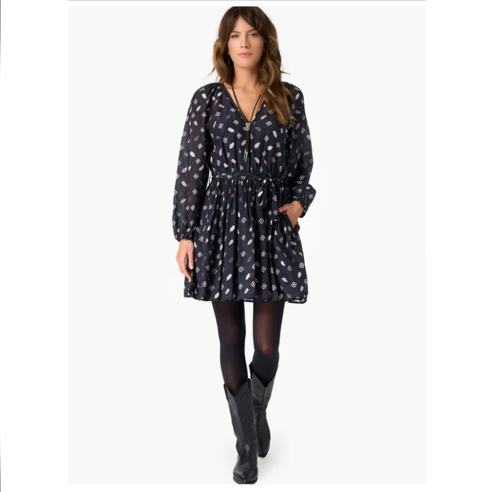 Xirena symone silk blend dress size M - Picture 2 of 7